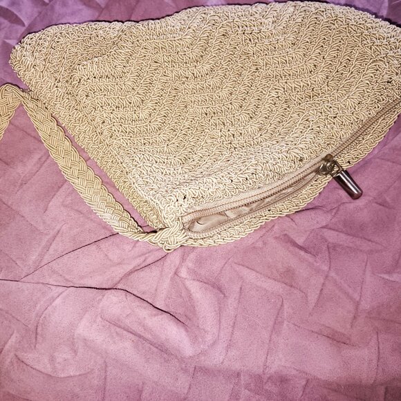 Earthtone Woven Crossbody Bag - Picture 2 of 4